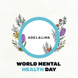 Adel&Link Grafik World Mental Health Day am 10.10. 